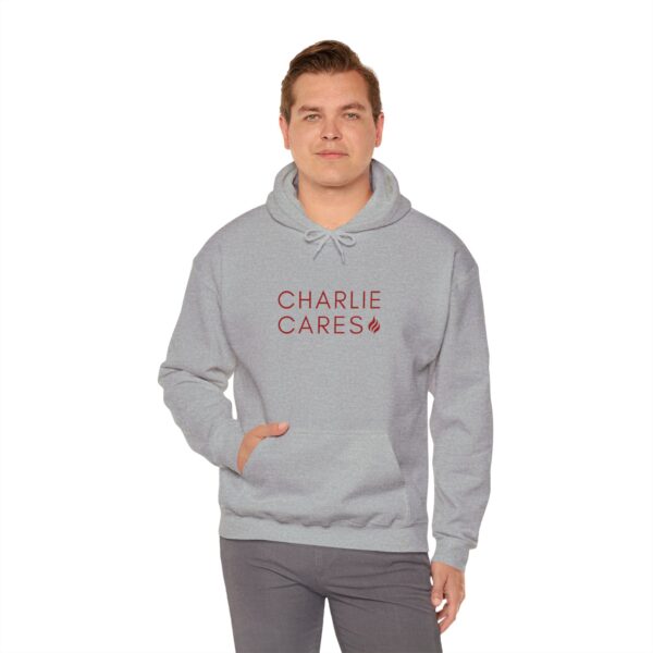 Charlie Cares Heavy Blend Adult Hoodie - Image 12