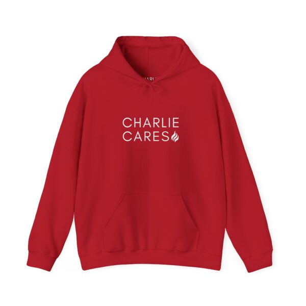 Charlie Cares Heavy Blend Adult Hoodie - Image 2