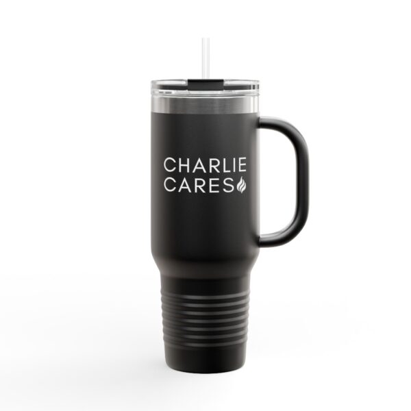 Charlie Cares Insulated Travel Mug 40oz - Image 6