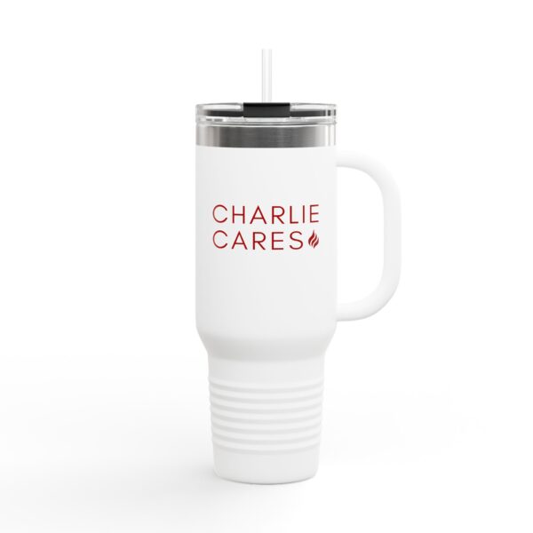 Charlie Cares Insulated Travel Mug 40oz - Image 3