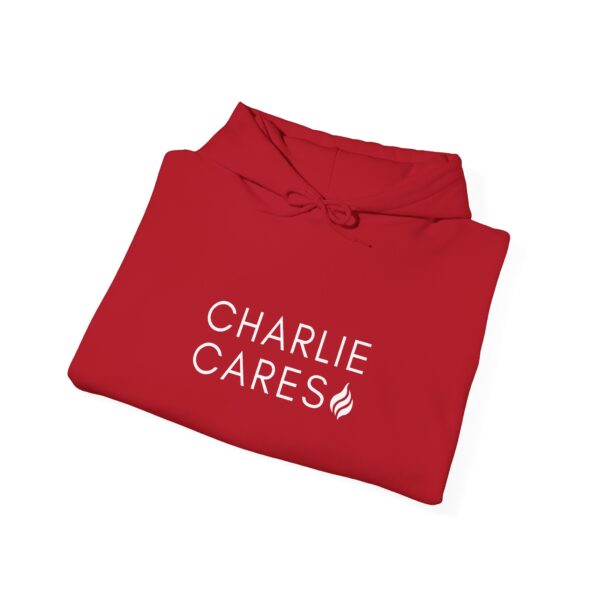 Charlie Cares Heavy Blend Adult Hoodie - Image 4