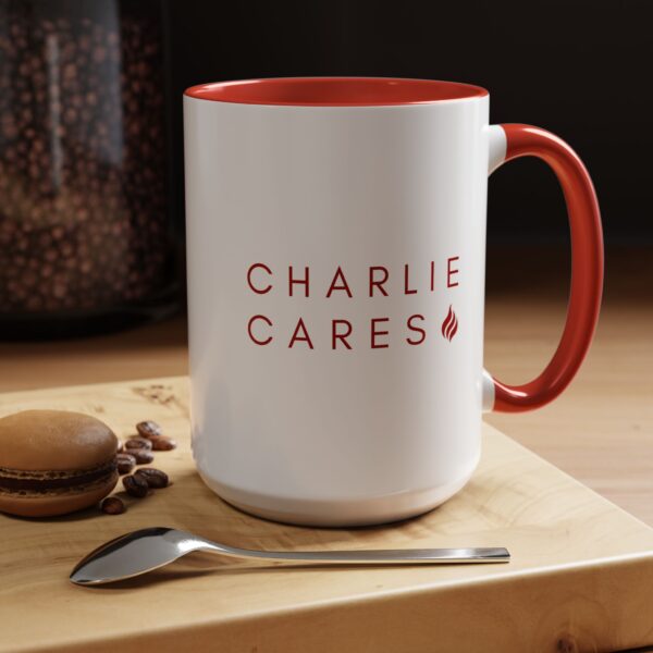 Charlie Cares Mug - Image 4