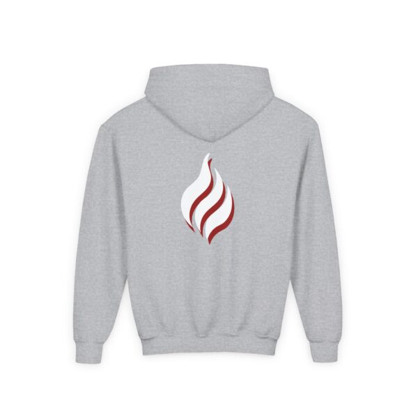 Charlie Cares Heavy Blend Youth Hoodie - Image 6